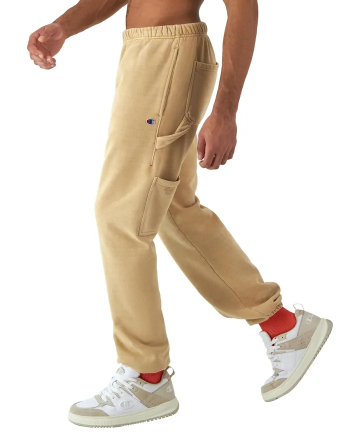 Reverse Weave Carpenter Pants 30034 Time Capsule Country Walnut Men Champion Pants and Joggers