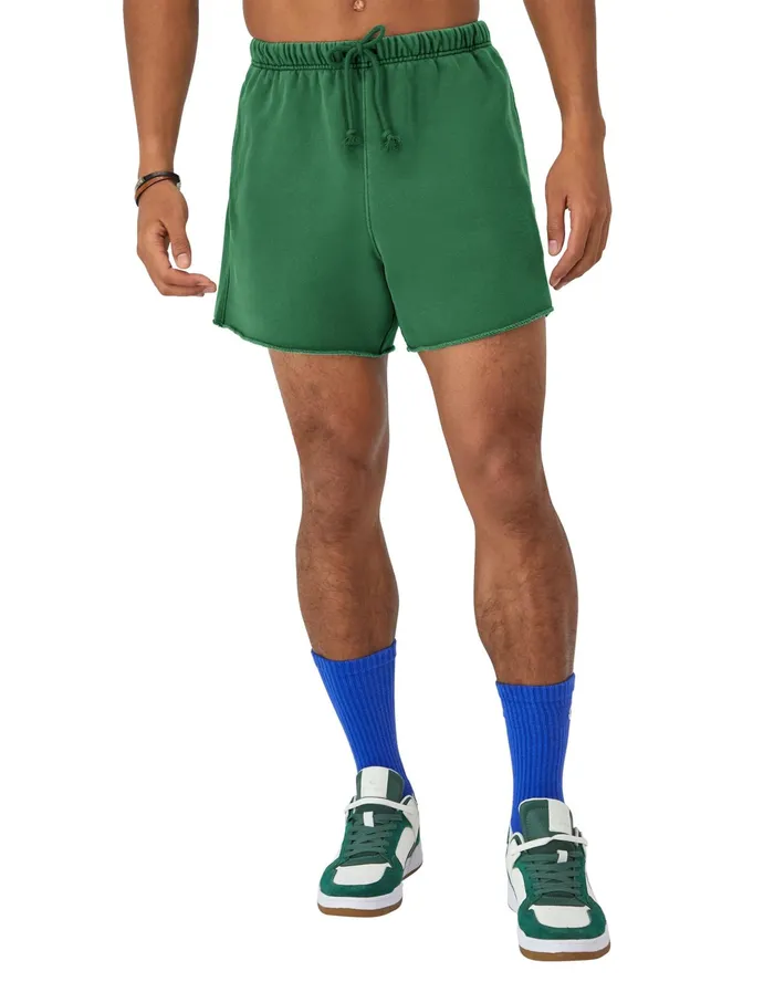 Reverse Weave CutOff Shorts 5034 Time Capsule Athletic Dark Green Men Champion Shorts