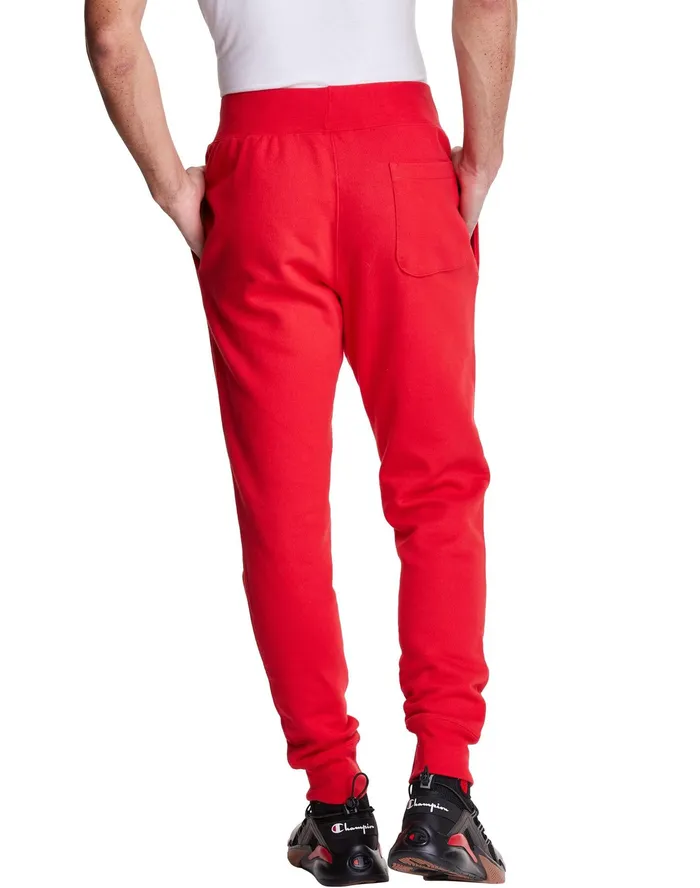Reverse Weave Joggers C Logo 305034 Team Red Scarlet MenWomen Champion Pants
