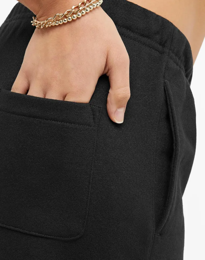 Reverse Weave Sweatpants C Logo 30034 Black Women Champion Pants