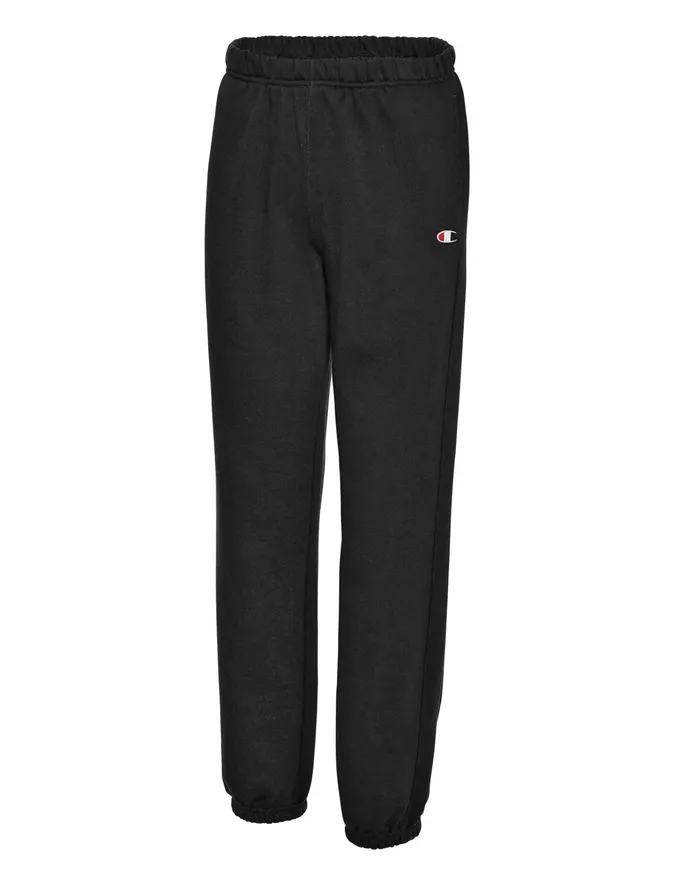 Reverse Weave Sweatpants C Logo 30034 Black Women Champion Pants