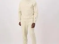Reverse Weave Sweatpants C Logo 30034 Oxford Grey Men Champion Pants and Joggers