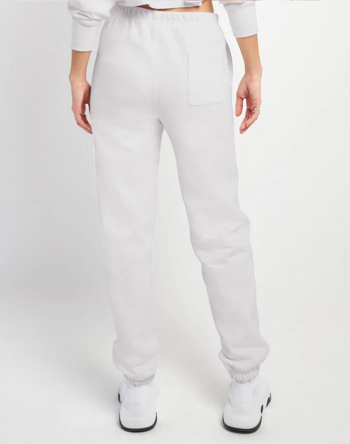 Reverse Weave Sweatpants C Logo 30034 White Women Champion Pants