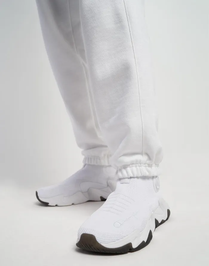 Reverse Weave Sweatpants C Logo 30034 White Women Champion Pants