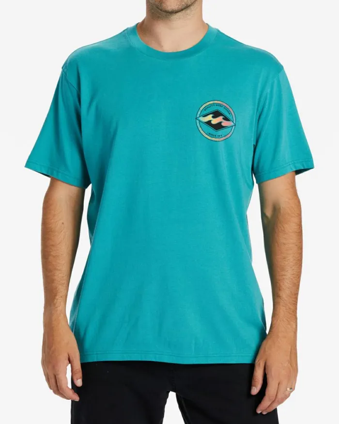 Rotor Diamond TShirt Seagreen Men Billabong TShirts