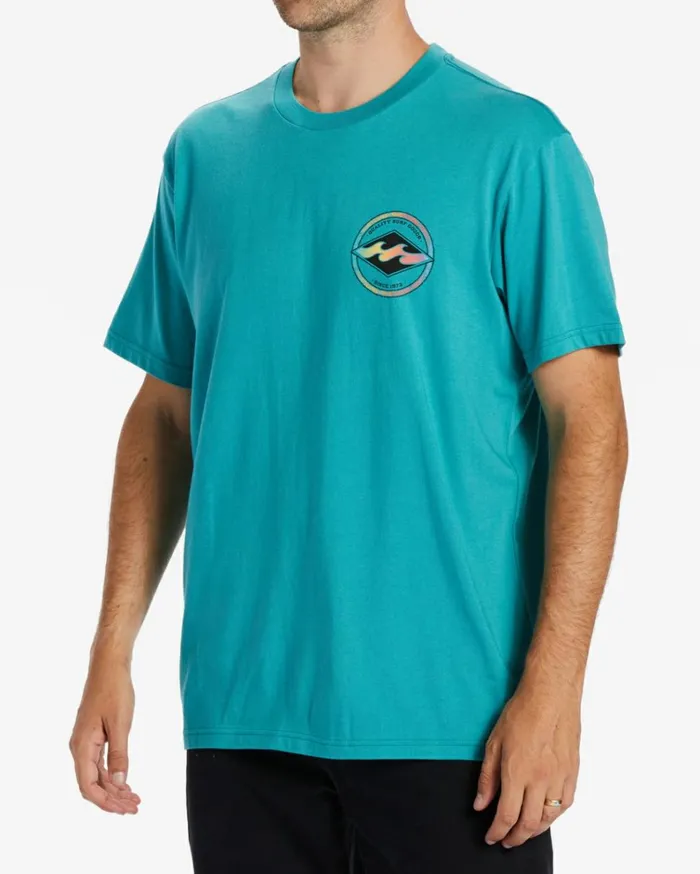 Rotor Diamond TShirt Seagreen Men Billabong TShirts
