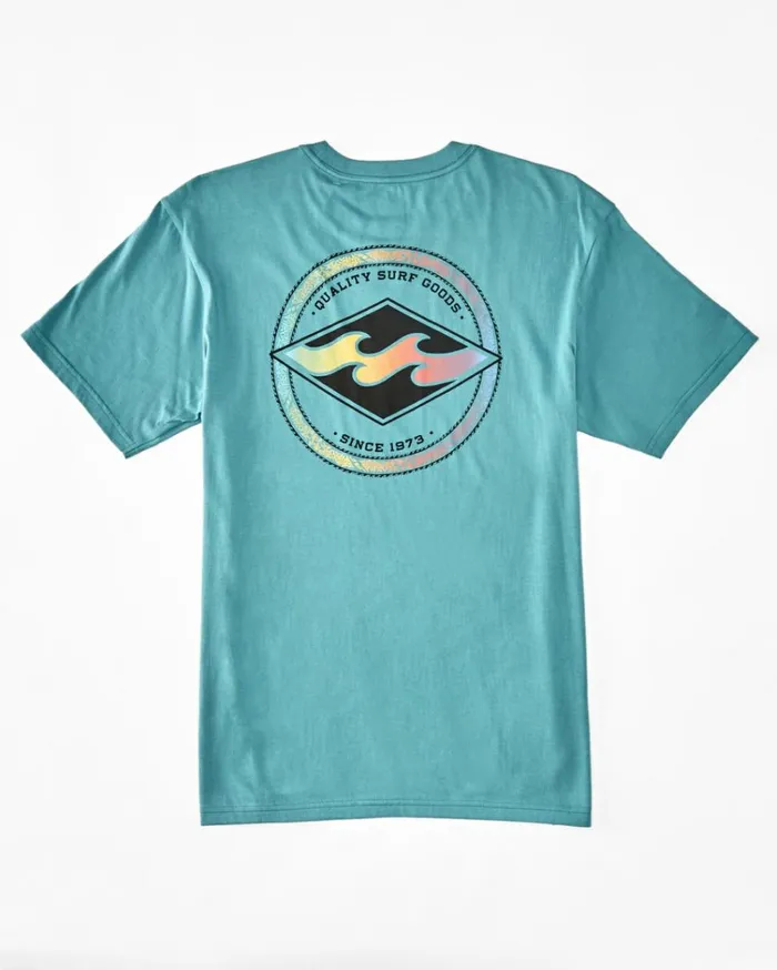 Rotor Diamond TShirt Seagreen Men Billabong TShirts