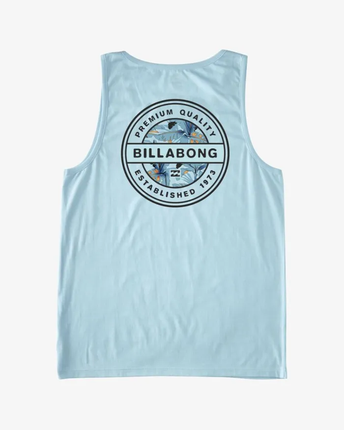 Rotor Tk Vest Coastal Blue Men Billabong TShirts