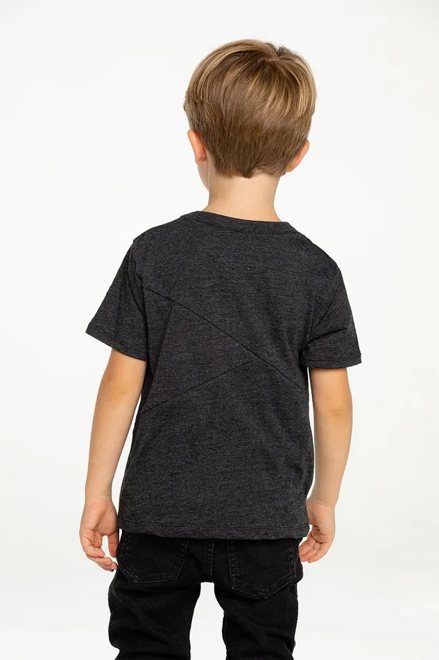 RPET Blocked Jersey Blocked Short Sleeve Pocket Tee Tops Chaser Brand Boys