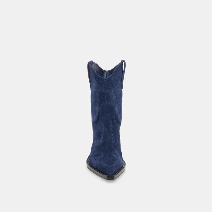 Runa Boots Royal Blue Suede Women Dolce Vita Boots and Booties