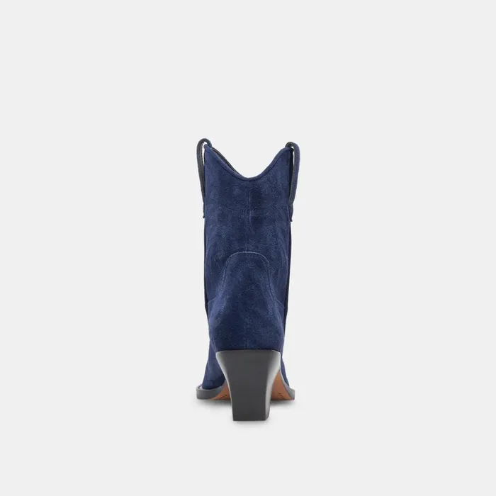 Runa Boots Royal Blue Suede Women Dolce Vita Boots and Booties