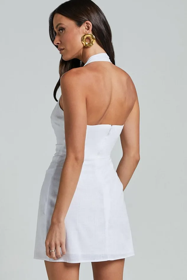 Runaway The Label 8211 Aristi Mini Dress In White Women Showpo Dresses