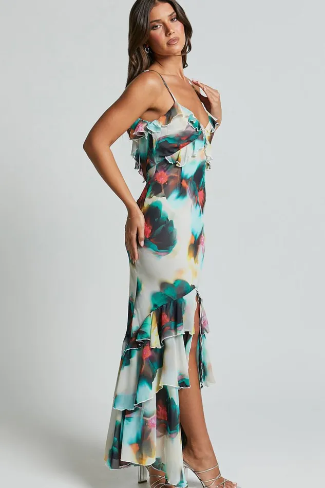 Runaway The Label 8211 Namari Maxi Dress In CAMILA PRINT Women Showpo Dresses