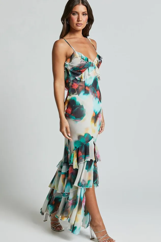 Runaway The Label 8211 Namari Maxi Dress In CAMILA PRINT Women Showpo Dresses