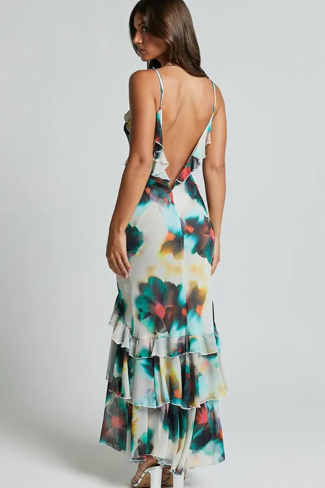 Runaway The Label 8211 Namari Maxi Dress In CAMILA PRINT Women Showpo Dresses