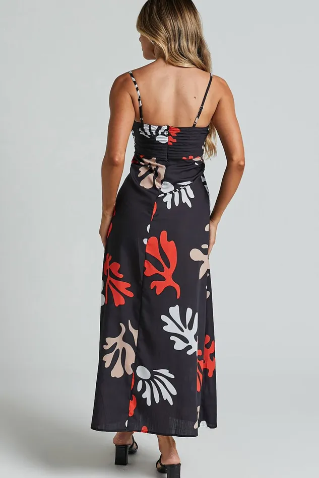 Runaway The Label 8211 Verrone Maxi Dress In Black Women Showpo Dresses