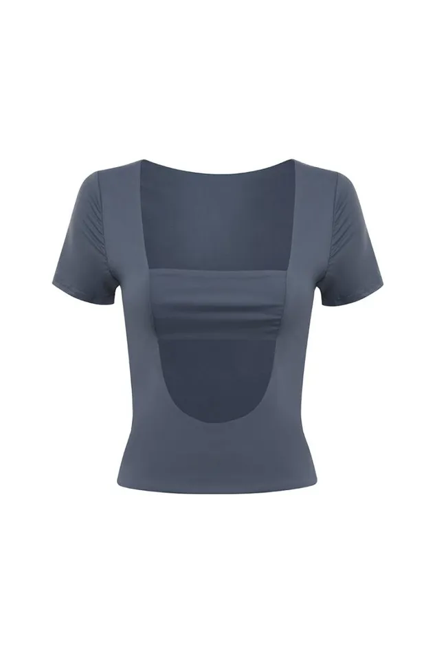 Runaway The Label Basic ELLIOT TOP Steel 8211 Women