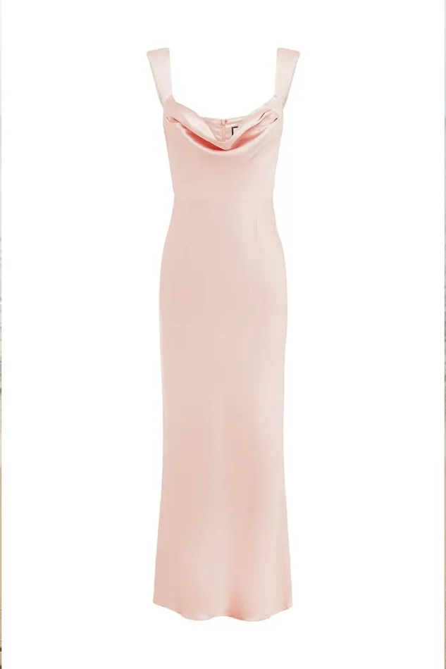 Runaway The Label Bridesmaids Dresses MARGOT MAXI DRESS Musk 8211 Women