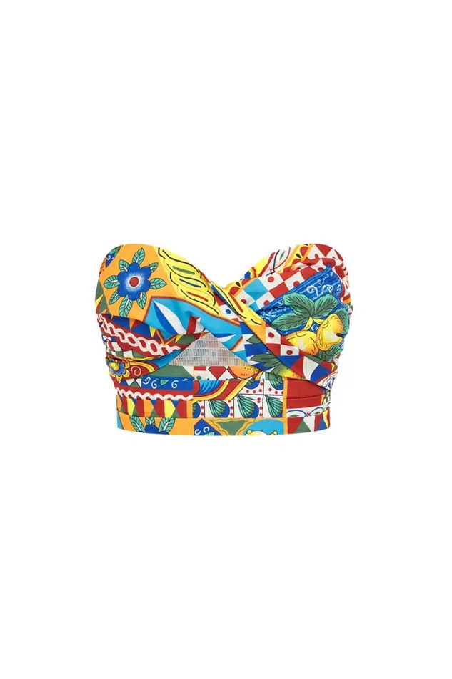 Runaway The Label Crops AYLA TOP Phaedra Print 8211 Women