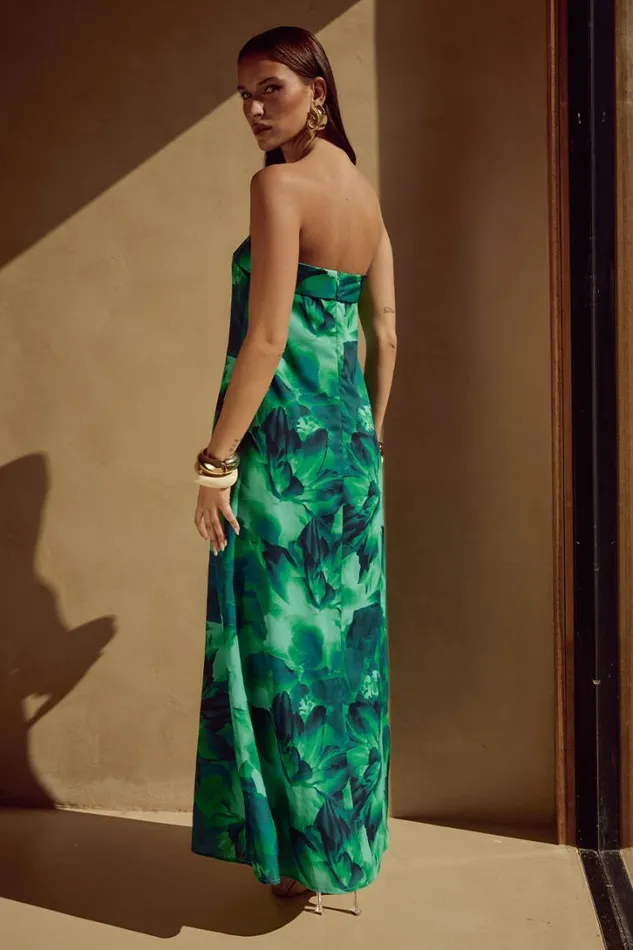 Runaway The Label Maxi Dresses ALBA MAXI DRESS Calista Green 8211 Women