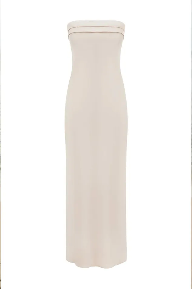 Runaway The Label Maxi Dresses DELILAH MAXI DRESS Ivory 8211 Women
