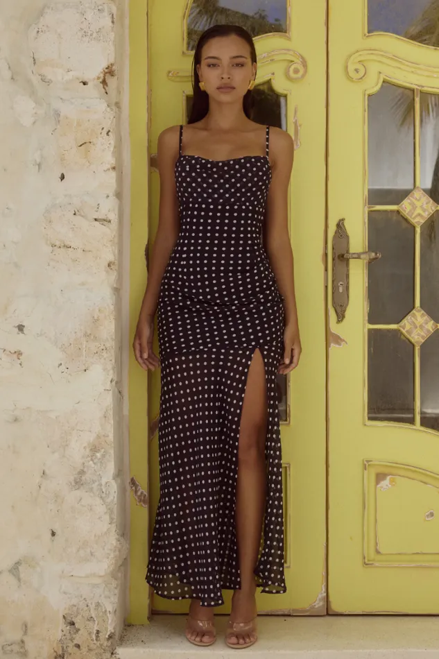Runaway The Label Maxi Dresses KYLEAH MAXI DRESS Blackwhite 8211 Women