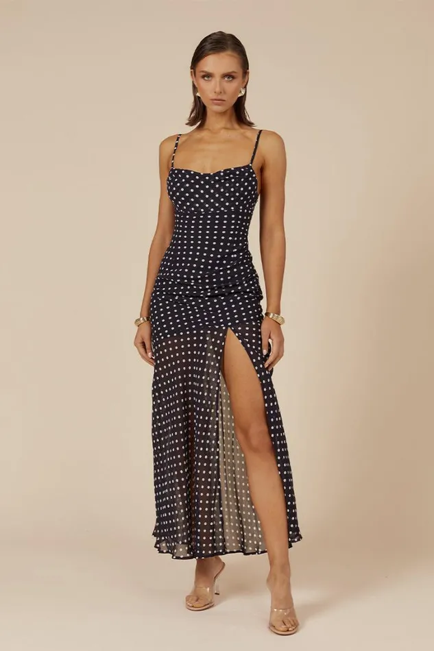 Runaway The Label Maxi Dresses KYLEAH MAXI DRESS Blackwhite 8211 Women