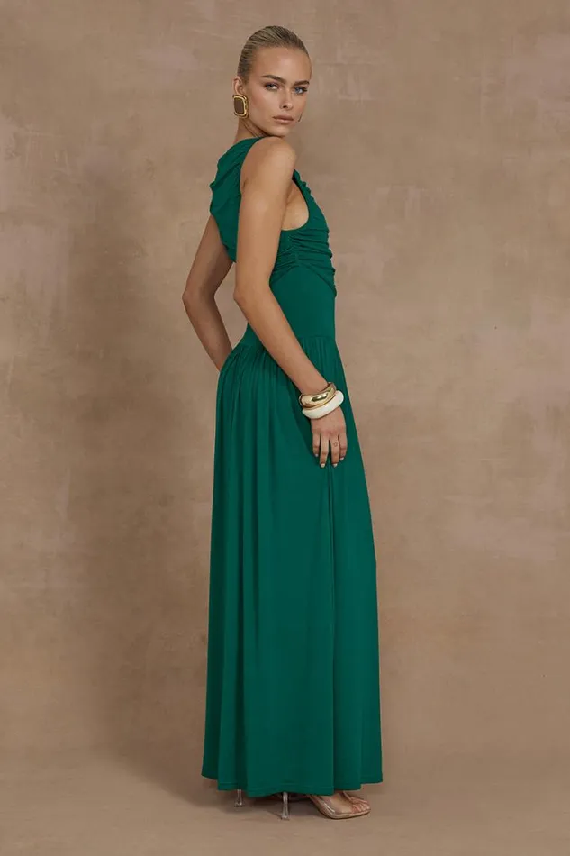 Runaway The Label Maxi Dresses NALLA MAXI DRESS Emerald 8211 Women