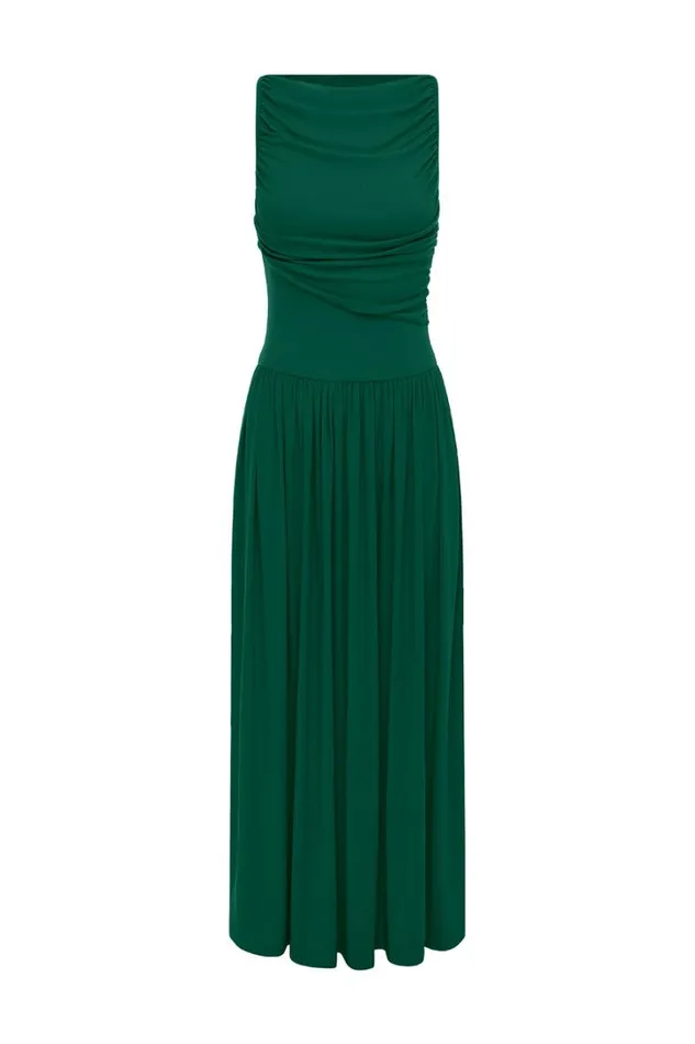 Runaway The Label Maxi Dresses NALLA MAXI DRESS Emerald 8211 Women