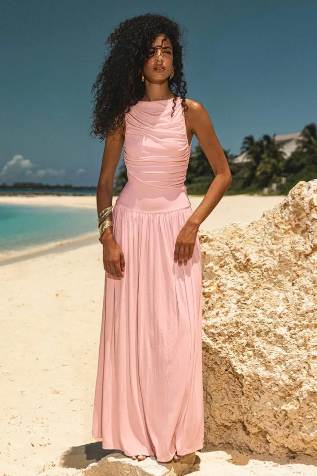 Runaway The Label Maxi Dresses NALLA MAXI DRESS Pink 8211 Women