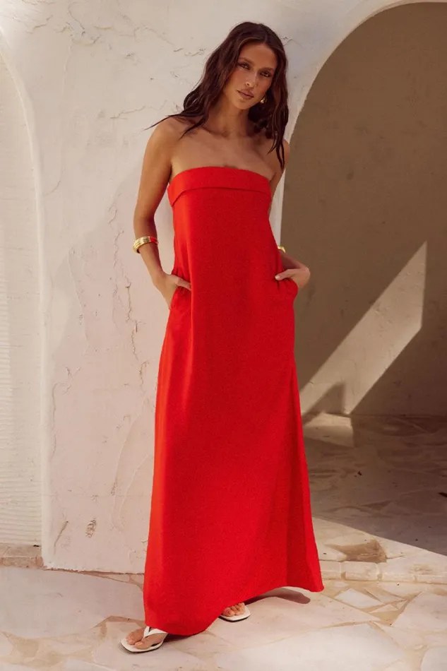Runaway The Label Maxi Dresses SAPHIRA MAXI DRESS Jaffa 8211 Women