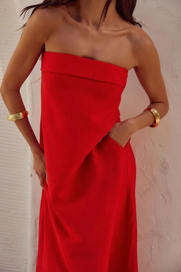 Runaway The Label Maxi Dresses SAPHIRA MAXI DRESS Jaffa 8211 Women