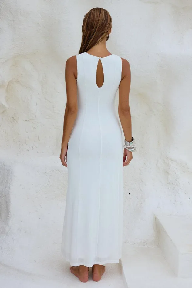 Runaway The Label Midi Dresses EOS MIDI DRESS Ivory 8211 Women