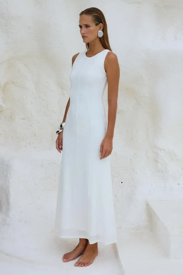 Runaway The Label Midi Dresses EOS MIDI DRESS Ivory 8211 Women