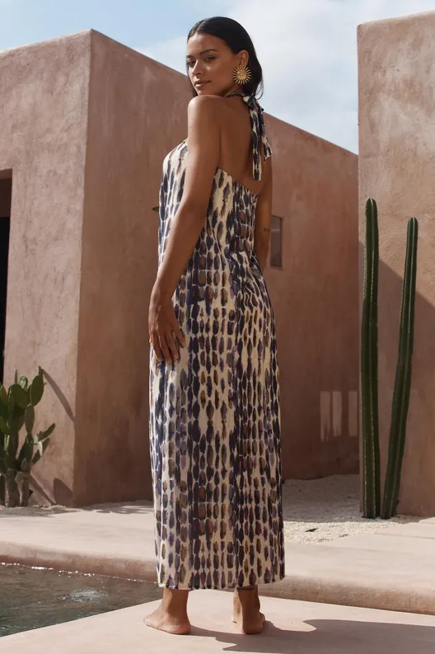Runaway The Label Midi Dresses TANAH MIDI DRESS Tanah Print 8211 Women