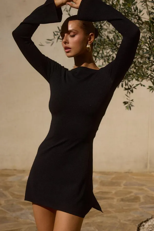 Runaway The Label Mini Dresses CODA MINI DRESS Black 8211 Women