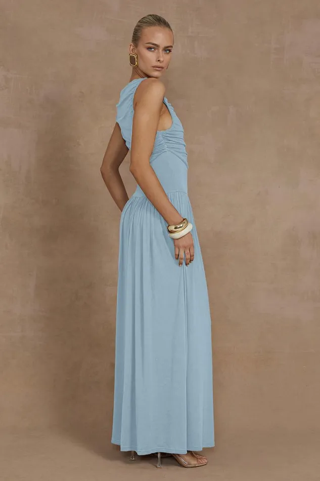 Runaway The Label Race Day Dresses NALLA MAXI DRESS Ice Blue 8211 Women