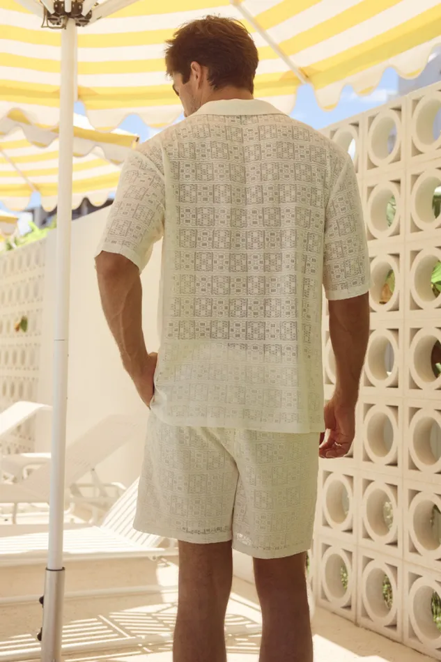 Runaway The Label Sets MATILO SHIRT Cream 8211 Men