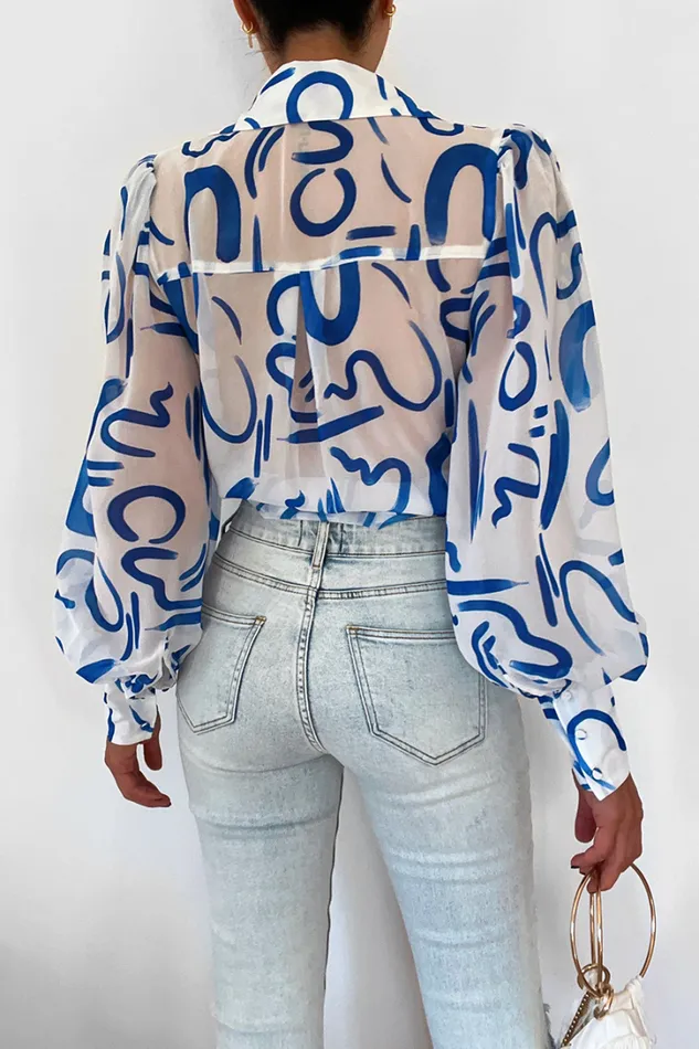 Runaway The Label Shirts and Blouses Fleetwood Blouse York Blue 8211 Women Runaway The Label Shirts and Blouses Fleetwood Blouse York Blue 8211 Women