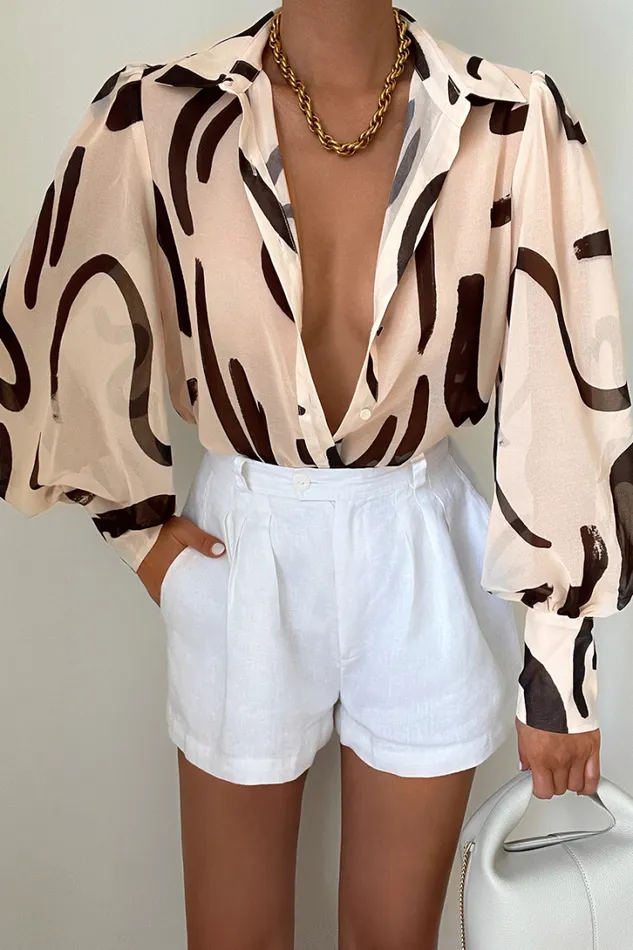 Runaway The Label Shirts and Blouses Fleetwood Blouse York Sand 8211 Women