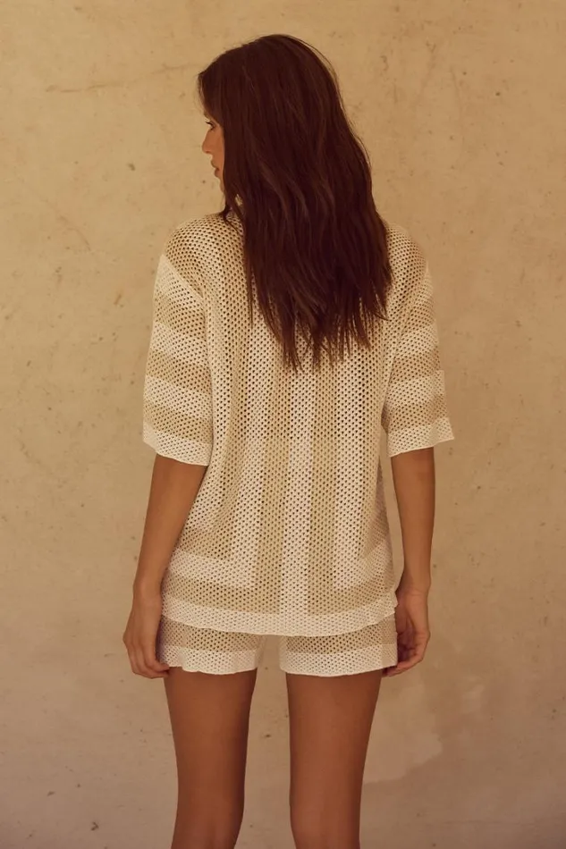 Runaway The Label Shirts and Blouses ZIGGY TOP Whitesand 8211 Women
