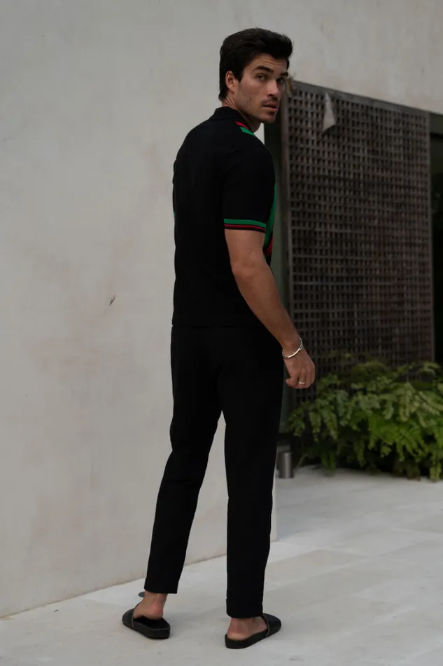 Runaway The Label Shirts BENNY SHIRT Black Multi 8211 Men