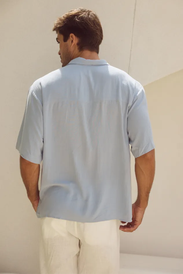 Runaway The Label Shirts JAYDEN SHIRT Blue 8211 Men