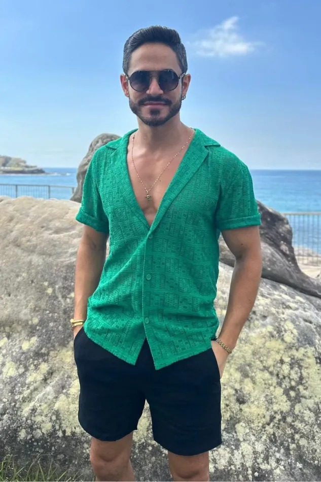 Runaway The Label Shirts MATILO SHIRT Green 8211 Men