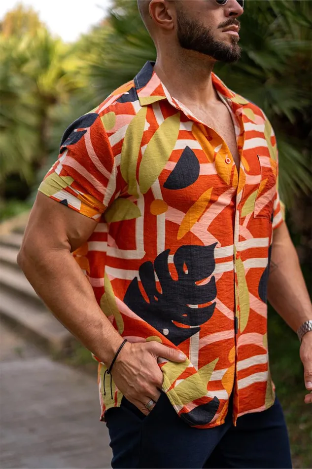 Runaway The Label Shirts NATHAN SHIRT Sachi Print 8211 Men