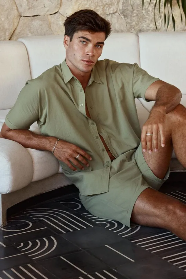 Runaway The Label Shirts SATORI SHIRT Khaki 8211 Men