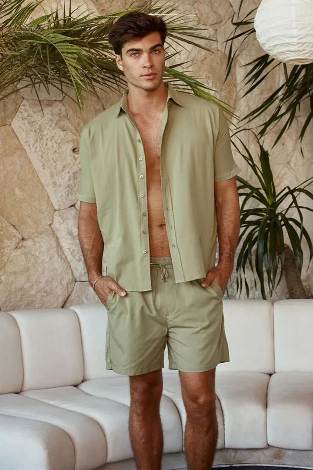 Runaway The Label Shirts SATORI SHIRT Khaki 8211 Men