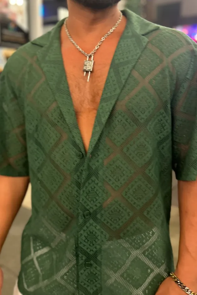 Runaway The Label Shirts TULUM SHIRT Olive 8211 Men