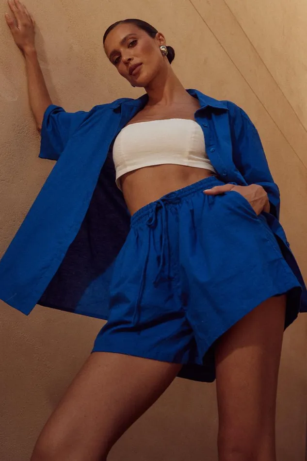 Runaway The Label Shorts IRENA SHORT Cobalt 8211 Women
