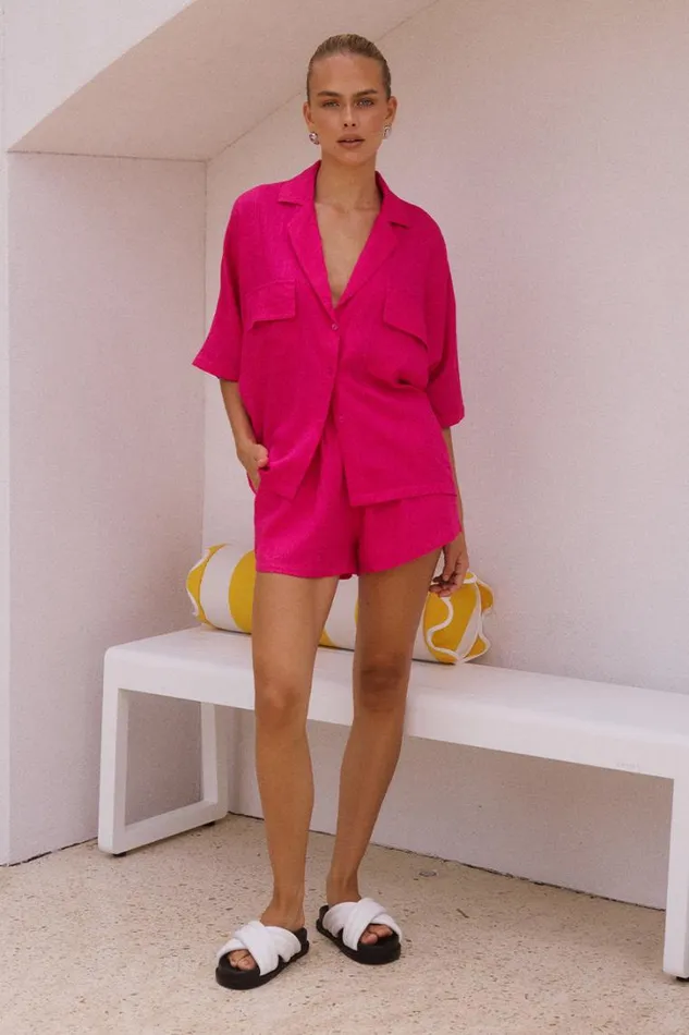 Runaway The Label Shorts MONIQUE SHORT Hot Pink 8211 Women